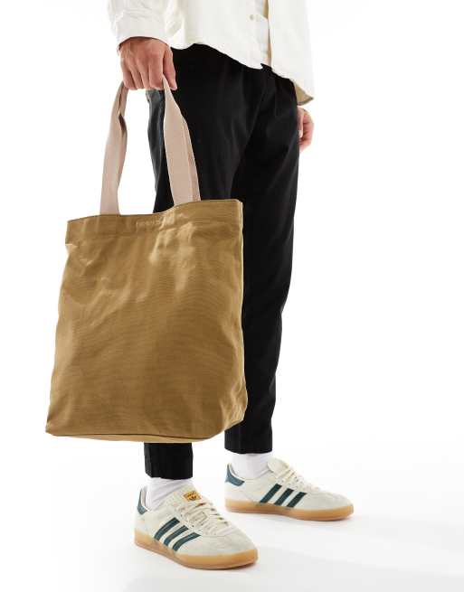 Levi's - Tote tas met logo in bruin