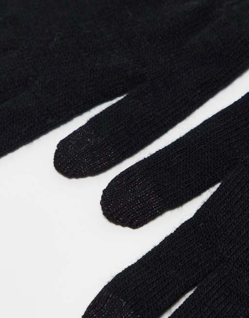 Levi's - Touchscreen handschoenen in zwart met rood label, 2 van 4