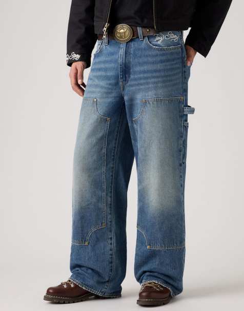 Levi's Toy Story Loose western flare jeans in mid indigo  - view 1