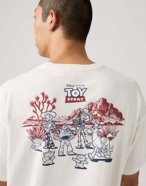 Levi's Toy Story t-shirt with back print in white - view 1