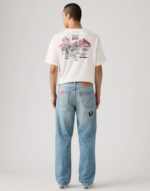 パンツ LEVI'S Toy Story Loose Jean Light Indigo Levi's® X Toy Story Loose Jeans - Medium Wash | Levi's® US