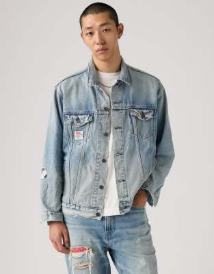 Levi's Toy Story unisex type 3 trucker jacket with back print in