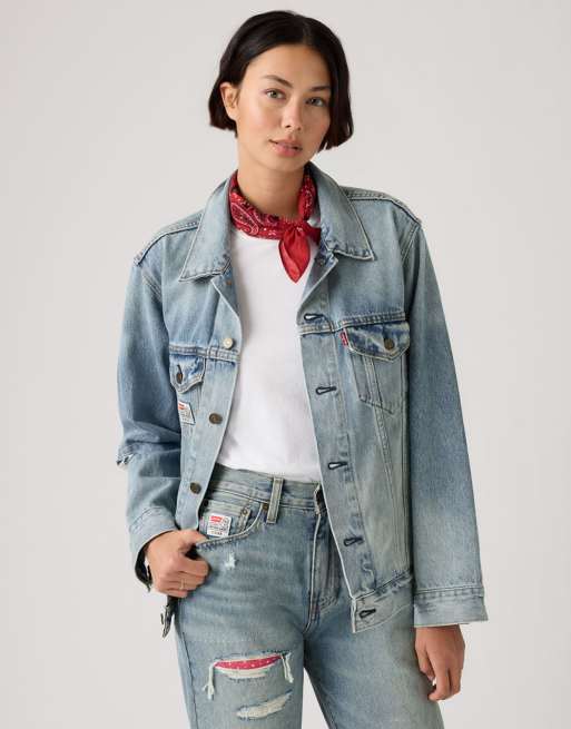 Levi's Toy Story unisex type 3 trucker jacket with back print in