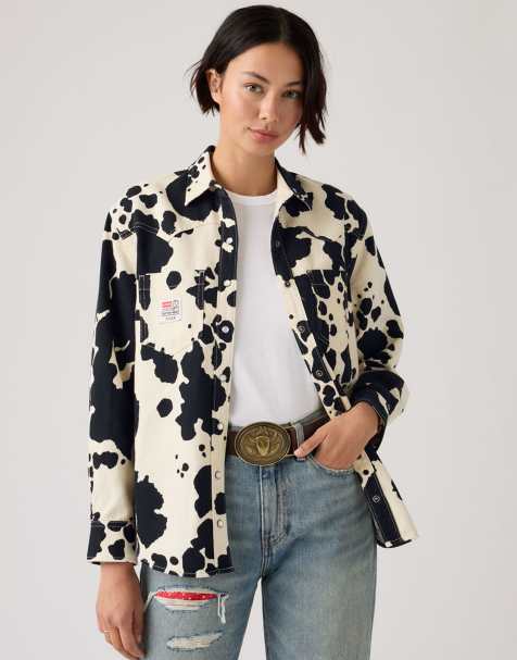Levi's Toy Story western shirt in cow print - view 1