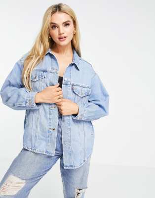 Levi's trucker denim jacket in mid wash | ASOS