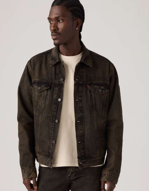 Levi's Trucker jacket in brown, 4 of 4
