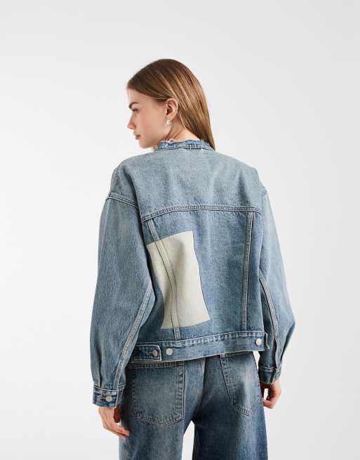 Levi's – Truckerjacke in Blau im Stil der 90er, 4 von 4