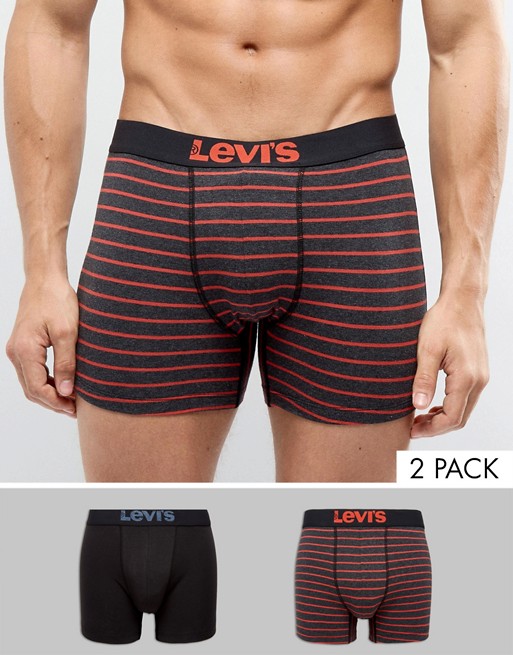Levis Trunks In 2 Pack Stripe