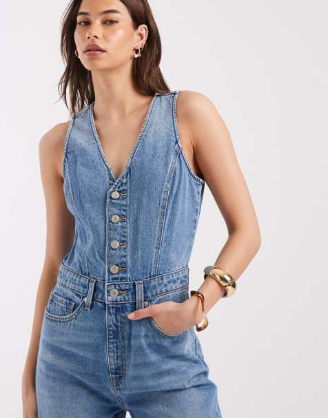 Tuta in denim | Store Ufficiale