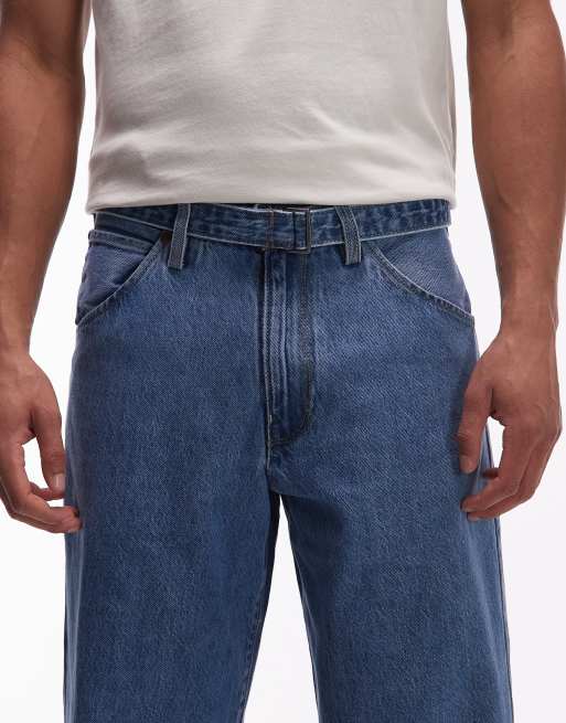 Levi's – Twisted – Weite Jeans in mittelblauer Waschung , 5 von 5