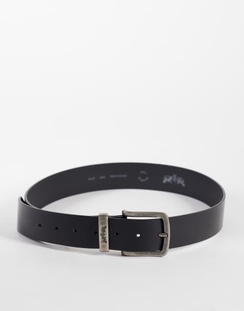 Levi's - Two Horse Keeper - Ceinture en cuir 40 mm - Noir - view 1