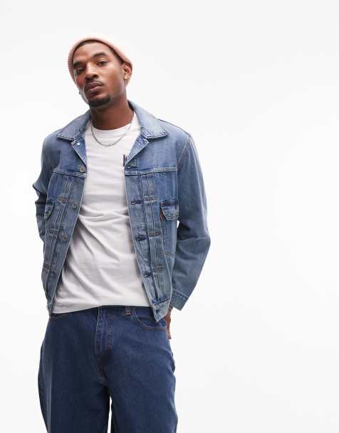 Levi's - Type 2 - Giacca trucker di jeans lavaggio medio - view 1