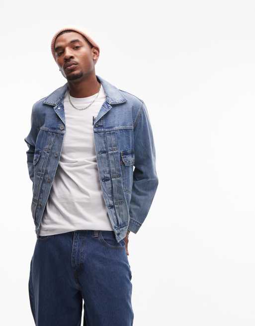 Levi's – Type 2 – Jasnoniebieska jeansowa kurtka trucker