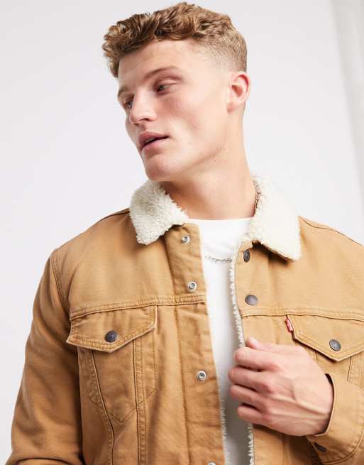 Levi's type 3 sherpa trucker jacket | ASOS