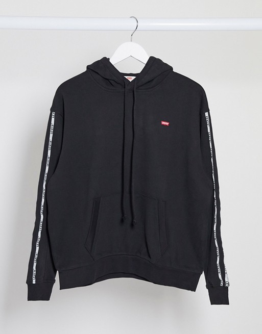 Levi's 'unbasic' hoodie in black