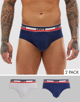 Levi's – Underkläder i 2-pack med vintage logga-Flerfärgad