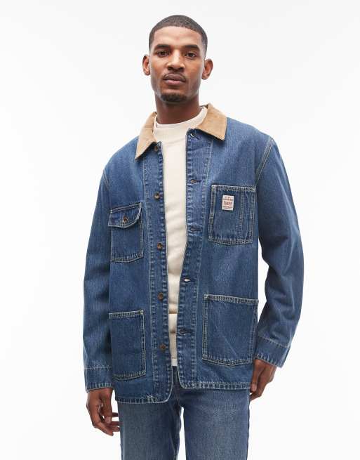 Levi's – Unisex – Workwear – Berkley – Chore-Mantel aus Denim in Blau, 2 von 6