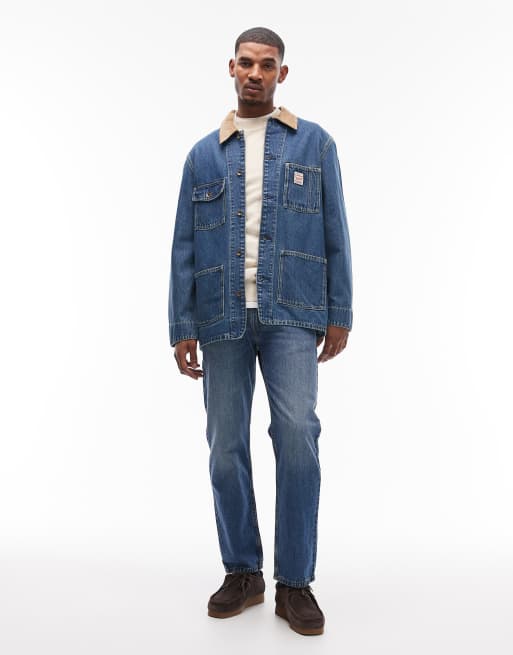 Levi's – Unisex – Workwear – Berkley – Chore-Mantel aus Denim in Blau, 3 von 6