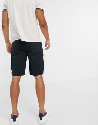 levis black cargo shorts