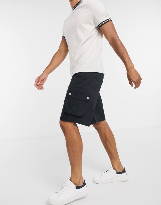 Black levi hot sale cargo shorts