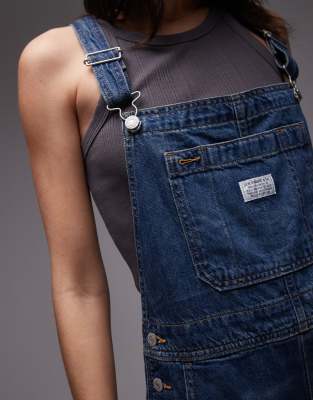 Levi's Utility Denim Shortall Overalls
