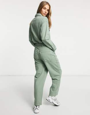 levis green jumpsuit