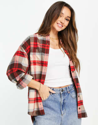 Levi's utility shirt in plaid