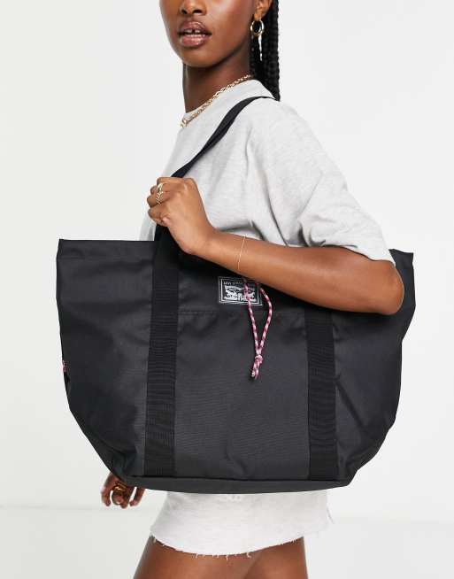 Levi's utility tote bag in black | ASOS