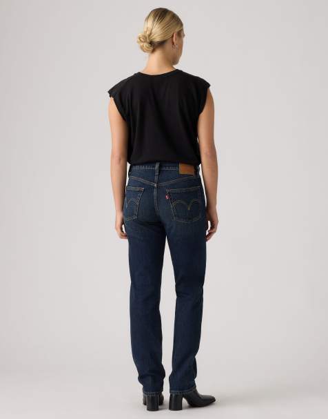 Levi's - vaqueros 501 originales en azul oscuro - view 1