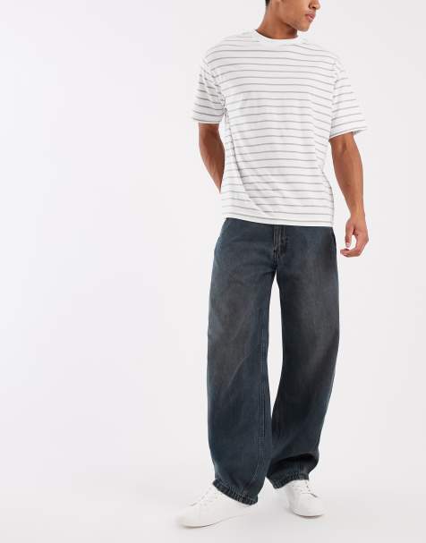 Levi's vaqueros barrel holgados en lavado vintage oscuro - view 1