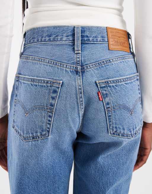 Levi's - vaqueros easy dad en azul medio, 5 de 5