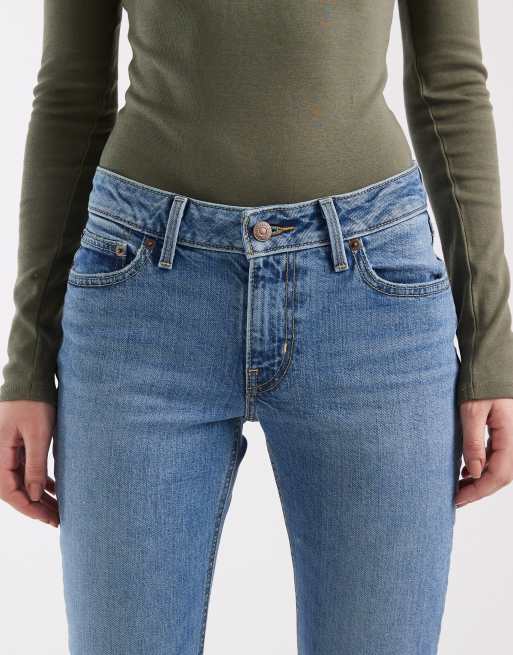 Levi's vaqueros slim bootcut de talle bajo con lavado medio, 5 de 5