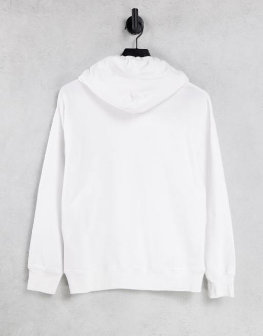 Levi's varsity logo hoodie in white , 2 of 4