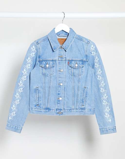 Veste en jeans levis femme bleu clair new arrivals