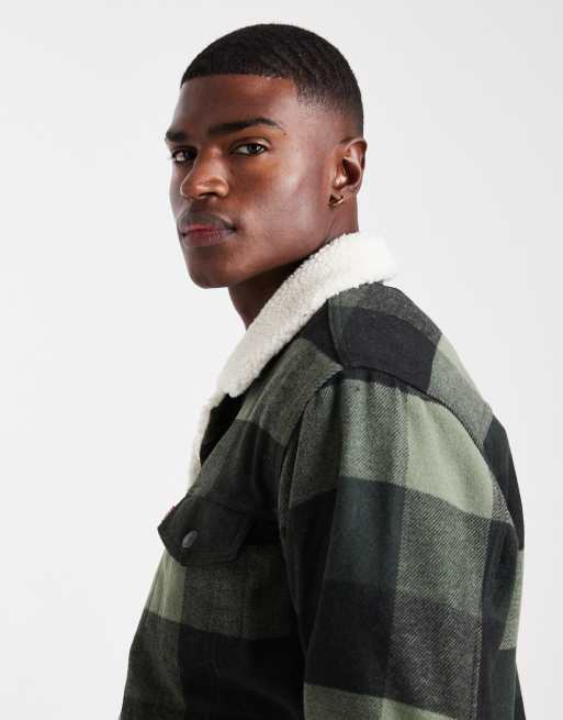 Levi's - Veste camionneur décontractée à carreaux - Anthracite, 3 de 5
