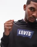 [Levi's] Levi's vintage batwing logo hoodie in black L black