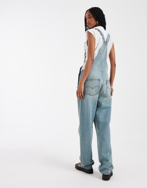 Levi's Vintage-Denim-Latzhose in Hellblau, 4 von 4