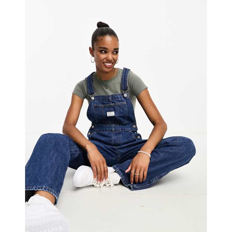 Levi s Vintage dungarees in blue denim wash