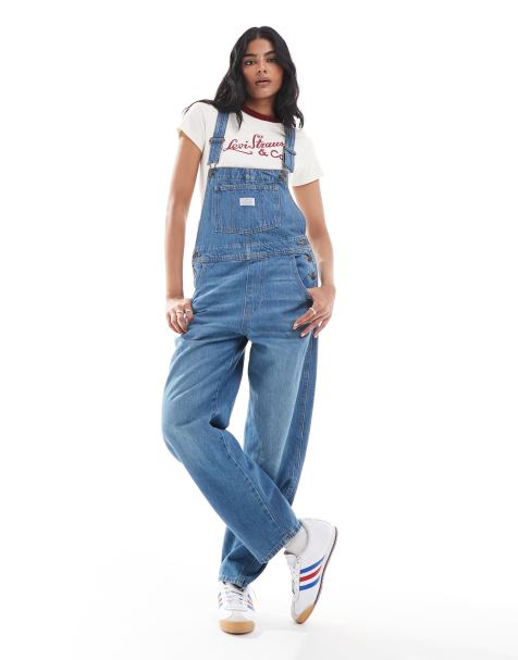 Blue Dungarees For Women ASOS
