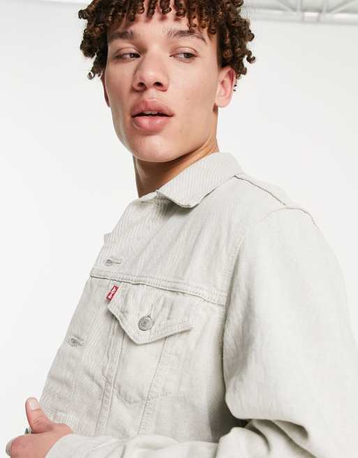 Levi's vintage fit denim trucker jacket in leftovers ecru | ASOS