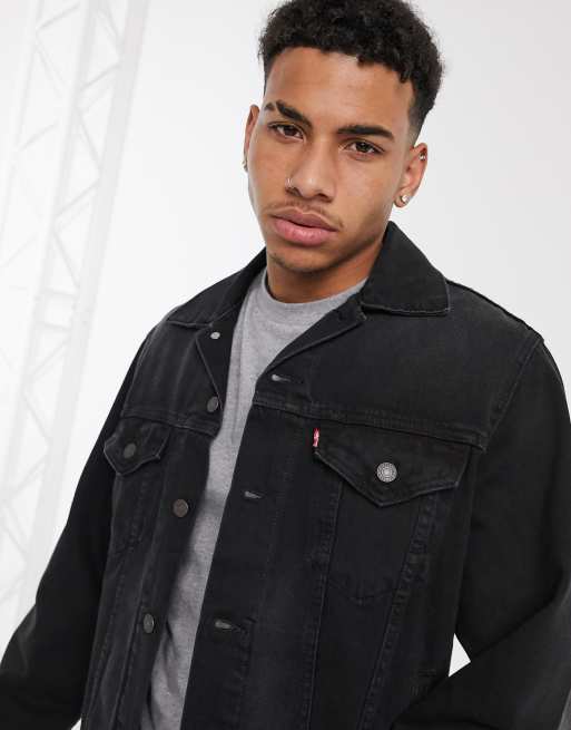 Levi's premium vintage fit trucker best sale jacket
