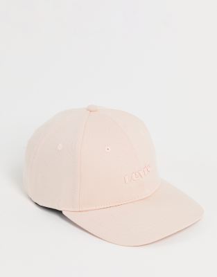 Levi's vintage logo baseball cap in pink | ASOS