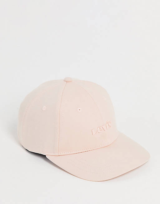 Levi's vintage logo baseball cap in pink