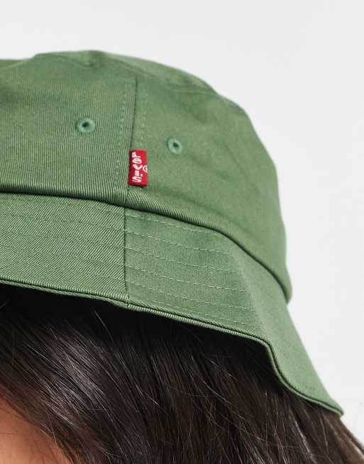 Levi's Vintage Modern Logo Bucket Hat Green, S