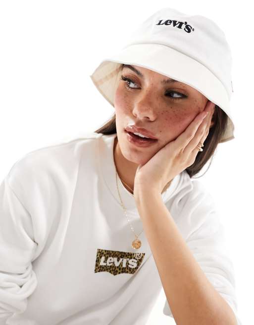 White 2025 levis hat