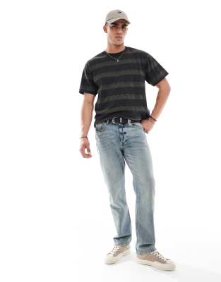 LEVI'S VINTAGE LOGO GEO STRIPE T-SHIRT