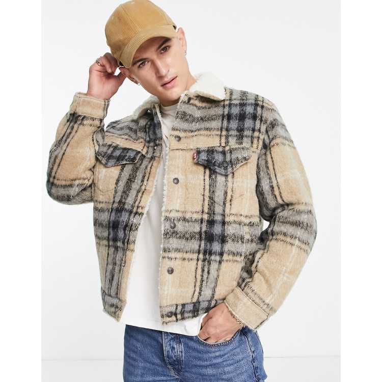 Levis camel jacket new arrivals