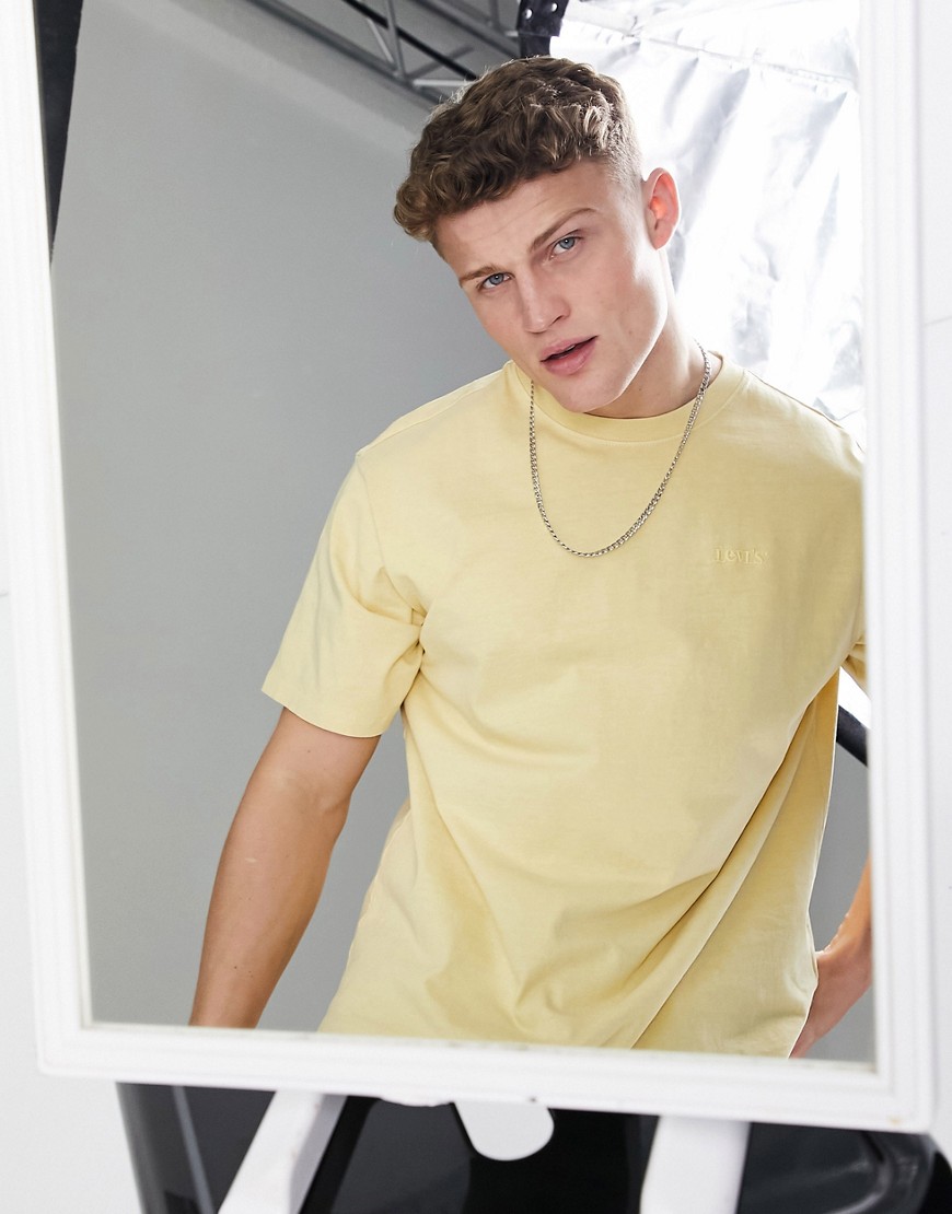 Levi's vintage relaxed fit t-shirt in yellow