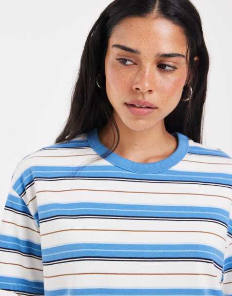 Levi's vintage striped t-shirt in blue - view 1
