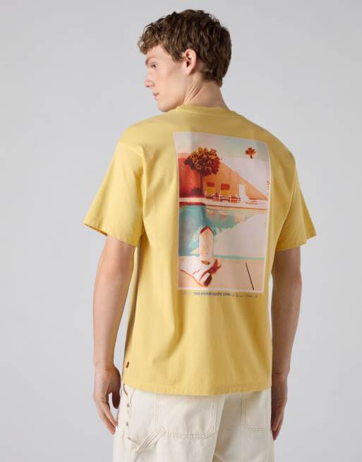 Levi's - Vintage - T-shirt en coton à imprimé graphique - Jaune, 2 de 4